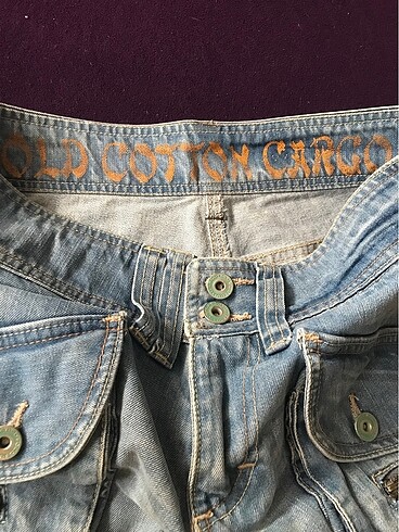 Old Cotton Cargo Old Cotton Cargo Jean Şort