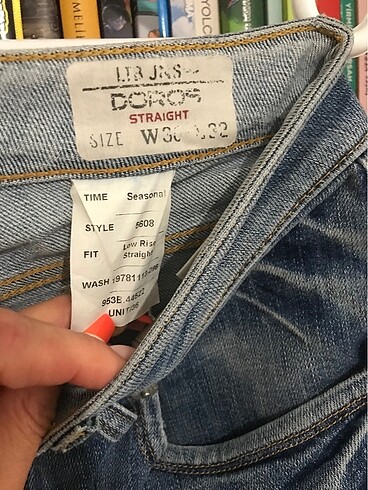 LTB Y2k Vintage Düşük Bel Jean