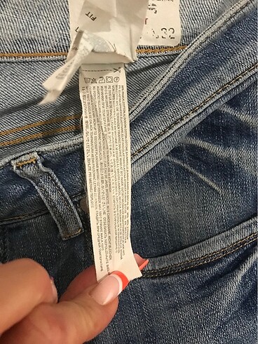 30 Beden Y2k Vintage Düşük Bel Jean