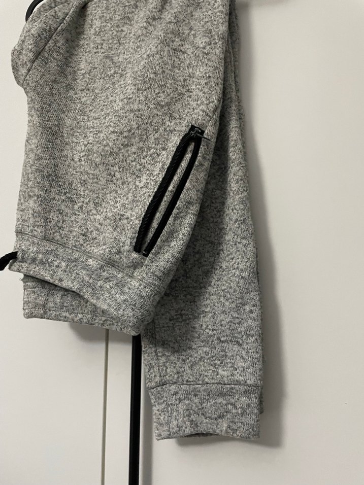 Gri Fermuarlı Erkek Eşofman Altı - Görsel 3