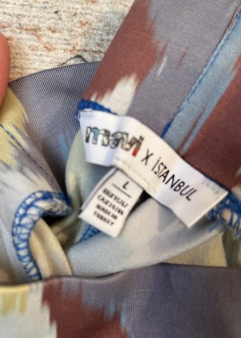 mavi renkli tayt - Görsel 2