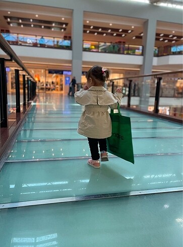 LC Waikiki Kız çocuk trençkot