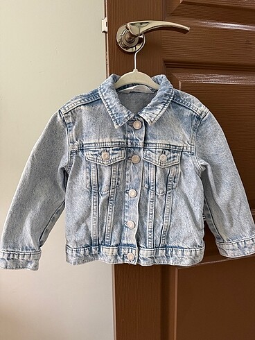 4 Yaş H&M Kot Ceket - Harika Durumda