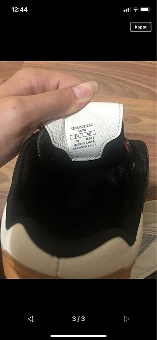 Zara Spor ayakkabı