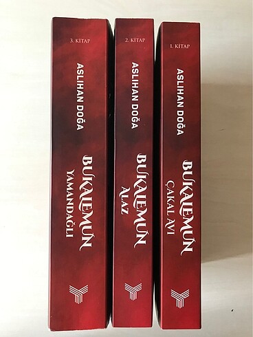 Bukalemun serisi ilk üç kitap