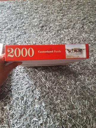 1000 ve 2000 parça 2 adet puzzle