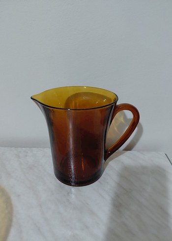 Duralex Kahverengi Cam Sürahi ve Kase Seti - Görsel 10