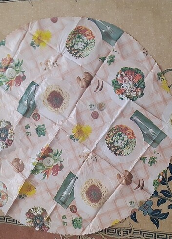 Yuvarlak masa örtüsü  - Görsel 9