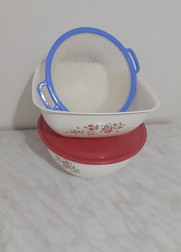 Saklama kabı ve salata kabı