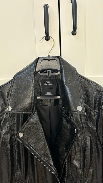 xs Beden Oversize biker ceket