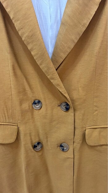 m Beden camel Renk Blazer ceket