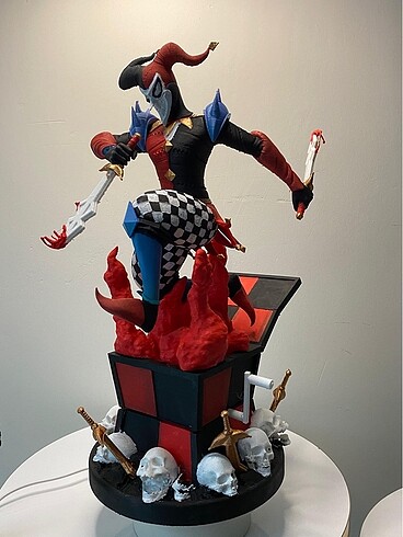 Beden League of Legends Shaco Figür Biblo 3D Baskı