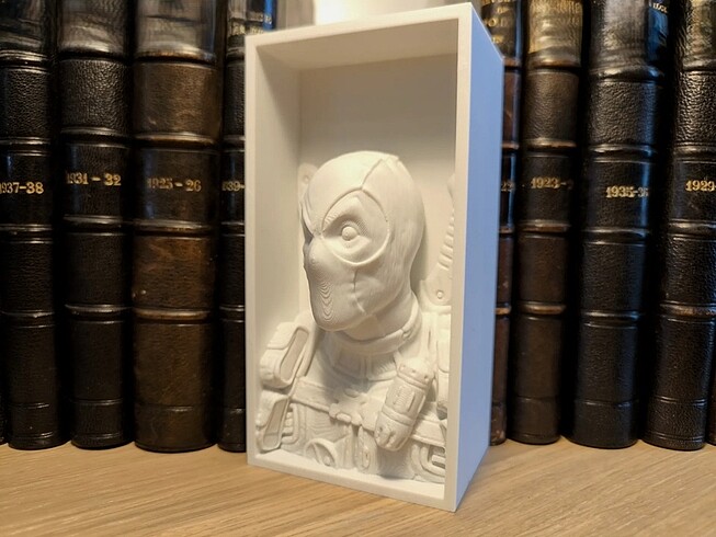 Deadpool Kitap Tutucu Köşe Dekoru
