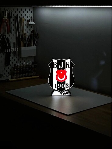 Beden Beşiktaş Çarşı Lightbox Gece Lambası