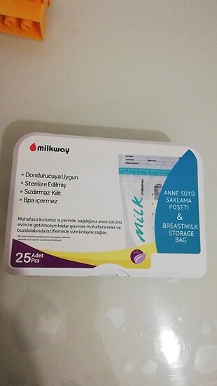 Milkway Anne Sütü Saklama Poşeti