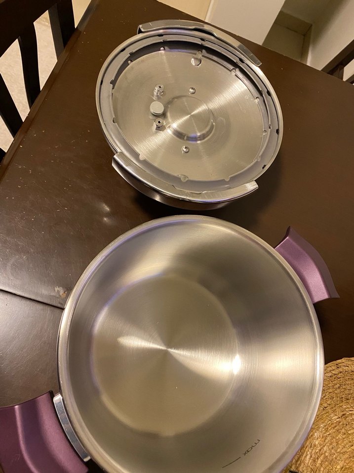 Bordo Renkli Düdüklü Tencere - Görsel 5