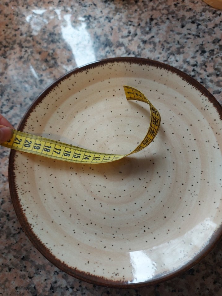 Kütahya porselen pasta tabağı - Görsel 3