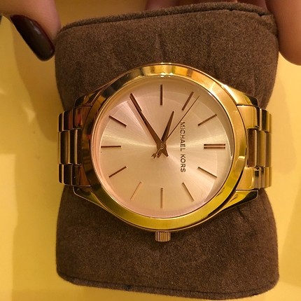 universal Beden altın Renk Michael Kors Rose metal saat