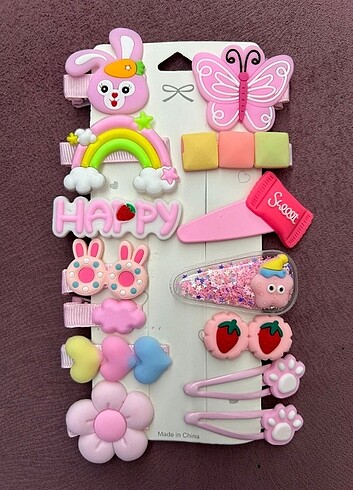 14'LÜ TOKA SET PEMBE 1