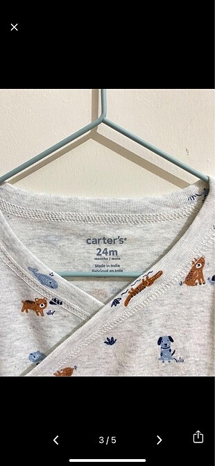 24-36 Ay Beden Carters tekli body