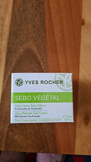  Beden Renk Yves Rocher Sebo Végétal ambalajı açılmamış bakım kremi