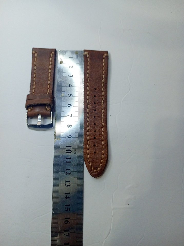 Erkek Saati Kayışınelde dikim hakiki deri - Görsel 2
