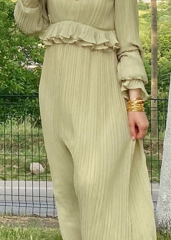 Manuka şifon elbise