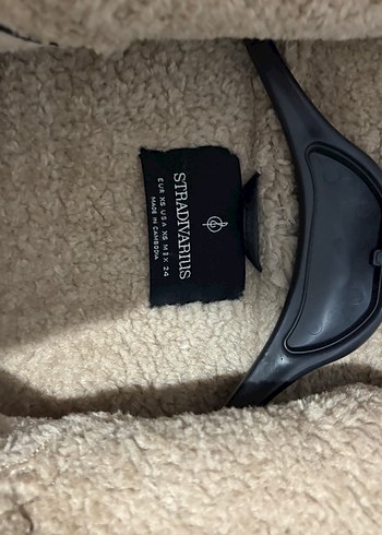 Suni kürklü biker ceket - Görsel 3