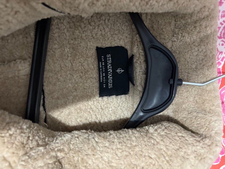 Suni kürklü biker ceket - Görsel 3