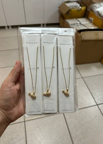 Turuncu balık çelik kolye