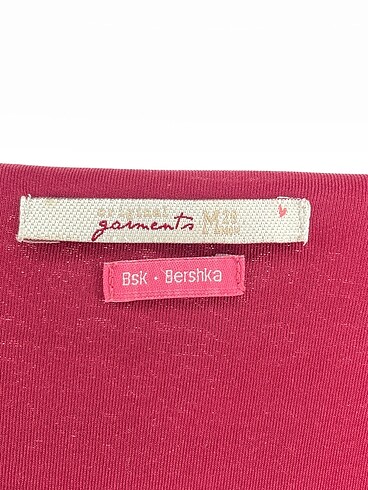 m Beden bordo Renk Bershka Kısa Elbise %70 İndirimli.