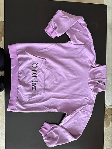 11-12 yaş kız çocuk eflatun sweat yepyeni