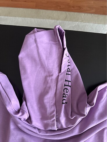 11-12 Yaş Beden 11-12 yaş kız çocuk eflatun sweat yepyeni