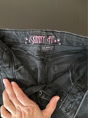 LC Waikiki 9-10 yaş füme kız çocuk jean pantolon lcw