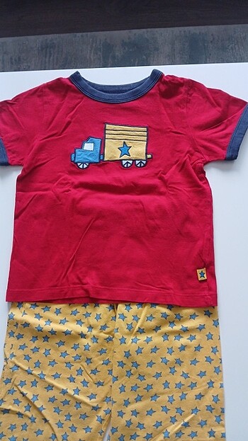 4 Yaş Beden çeşitli Renk Pijama