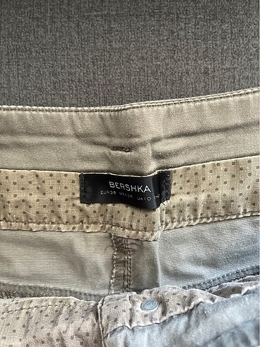 s Beden Bershka 38 beden mini şort