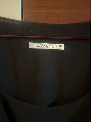 Park Bravo 42 beden pliseli siyah elbise - Görsel 5