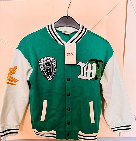 Koton erkek çocuk bomber kolej ceket