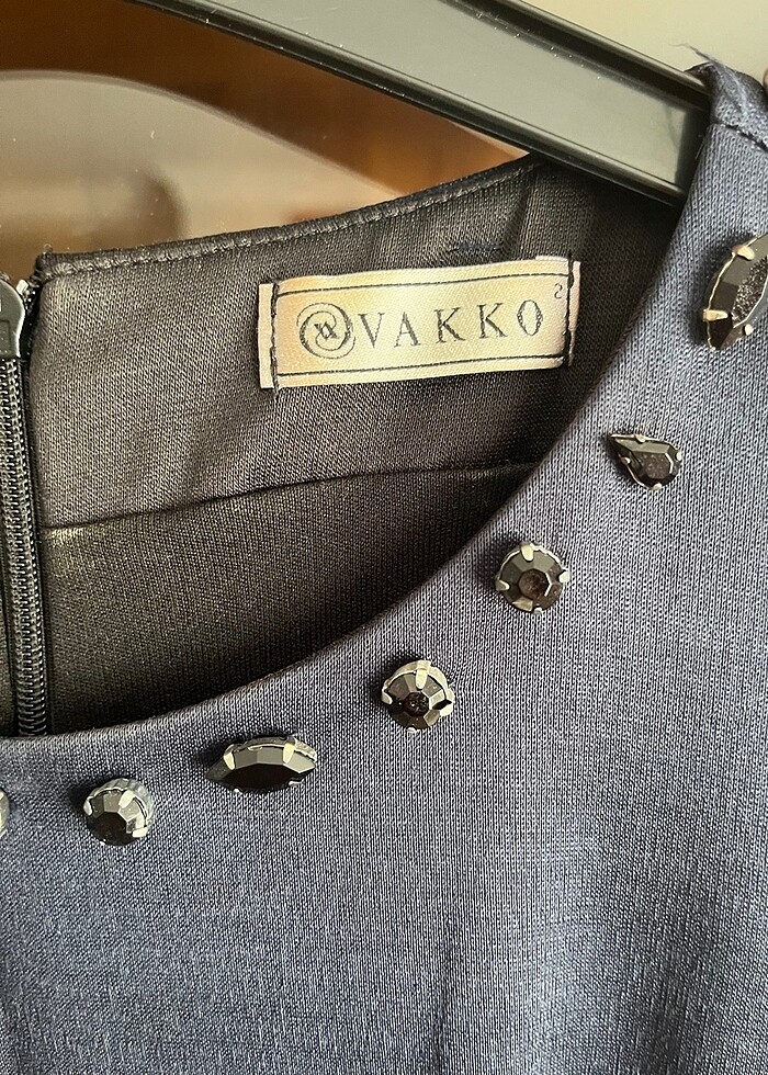 Vakko Elbise lacivert-siyah - Görsel 3