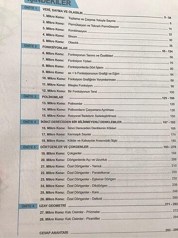  Beden Okyanus Yayınları Matematik Soru Bankası