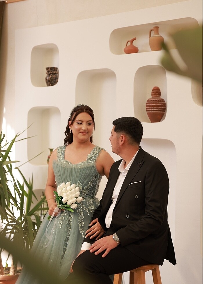 Nişan elbisesi - Görsel 4