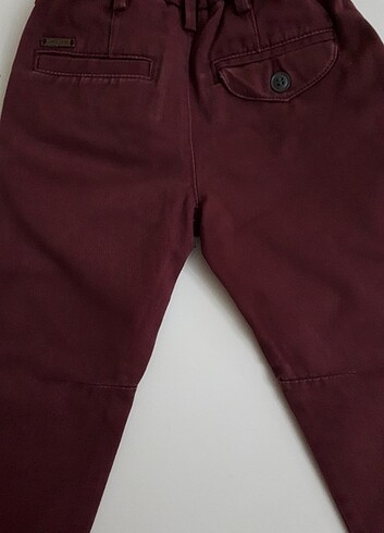 24-36 Ay Beden bordo Renk Pantolon