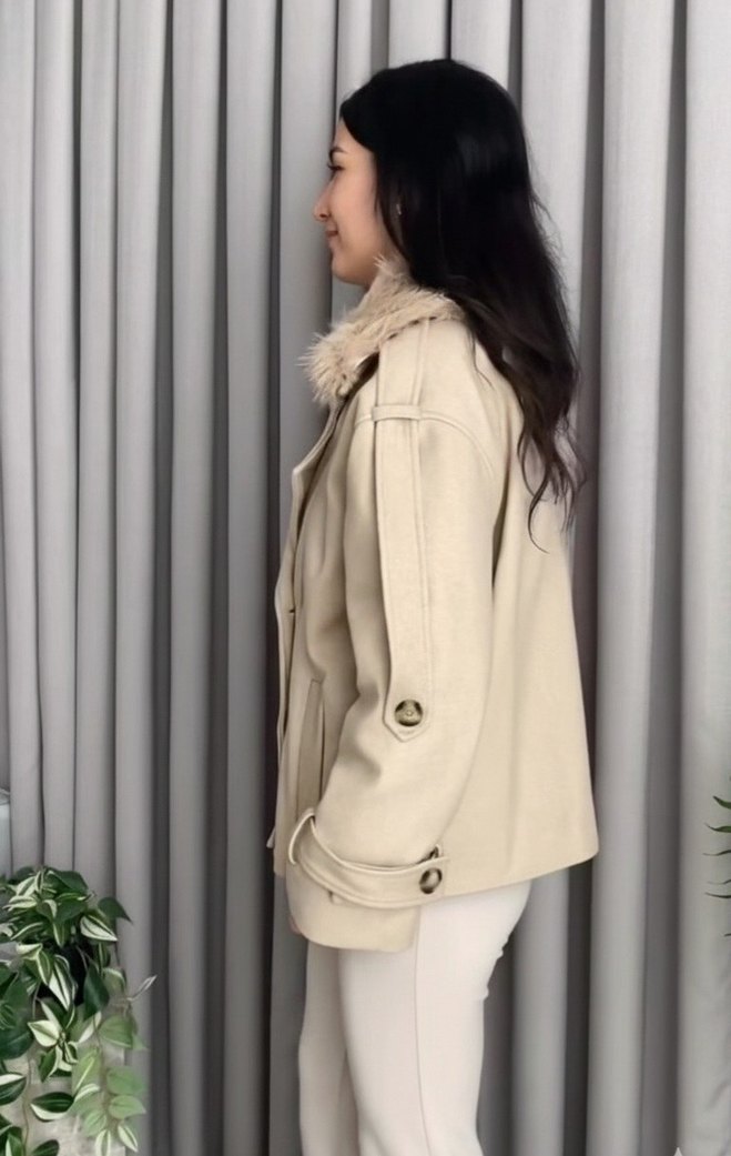 premium kalite kaşe kaban - Görsel 2