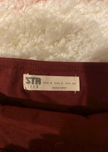 Stradivarius bordo straplez