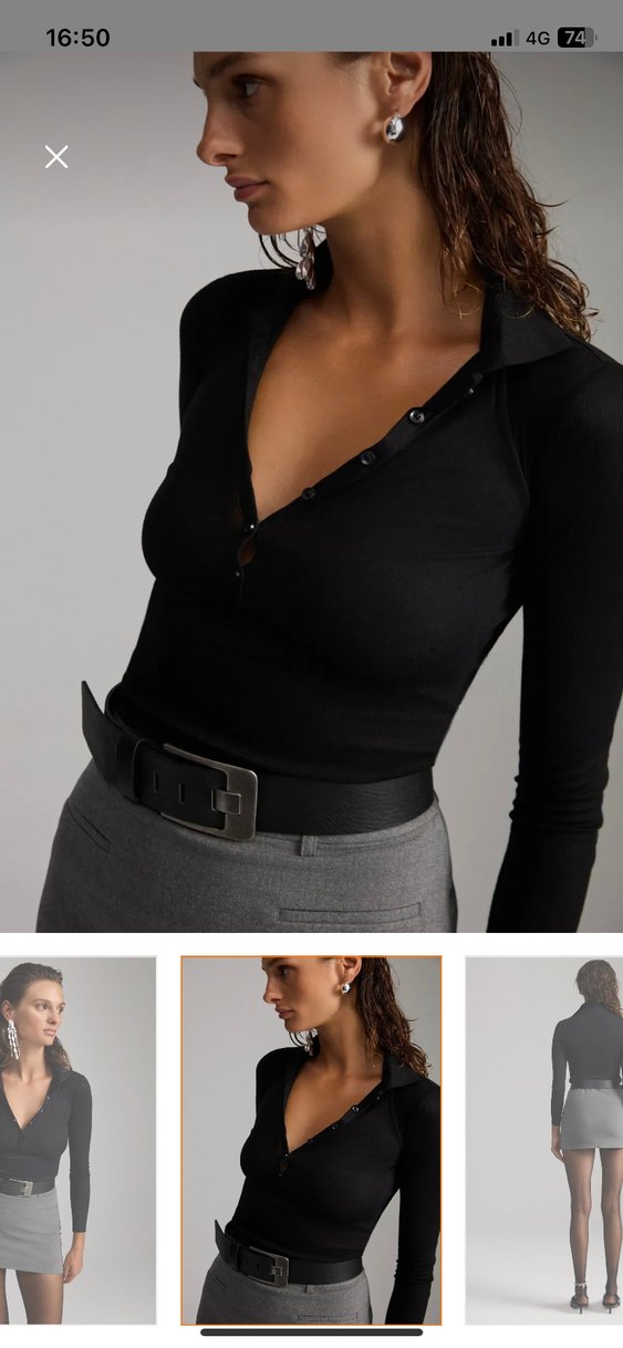 polo yaka bluz - Görsel 2