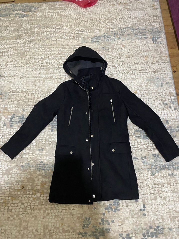 DeFacto M beden siyah mont - Görsel 2