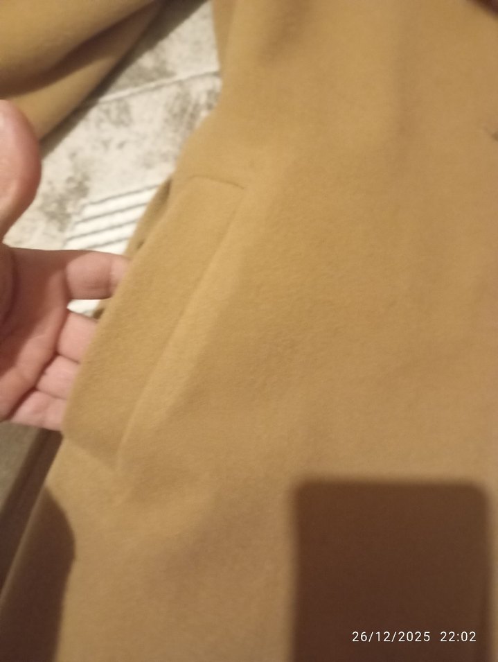 Kahverengi Kürklü Kadın Kaban - Görsel 5