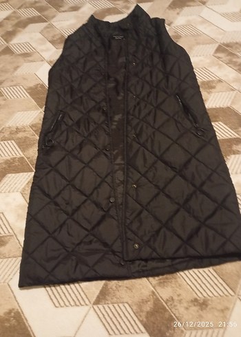 Düğmeli Kadın Midi Yelek - Görsel 3