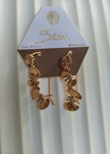 Accessorize HESRA Mini Altın Renkli Payetli Bohem Küpe