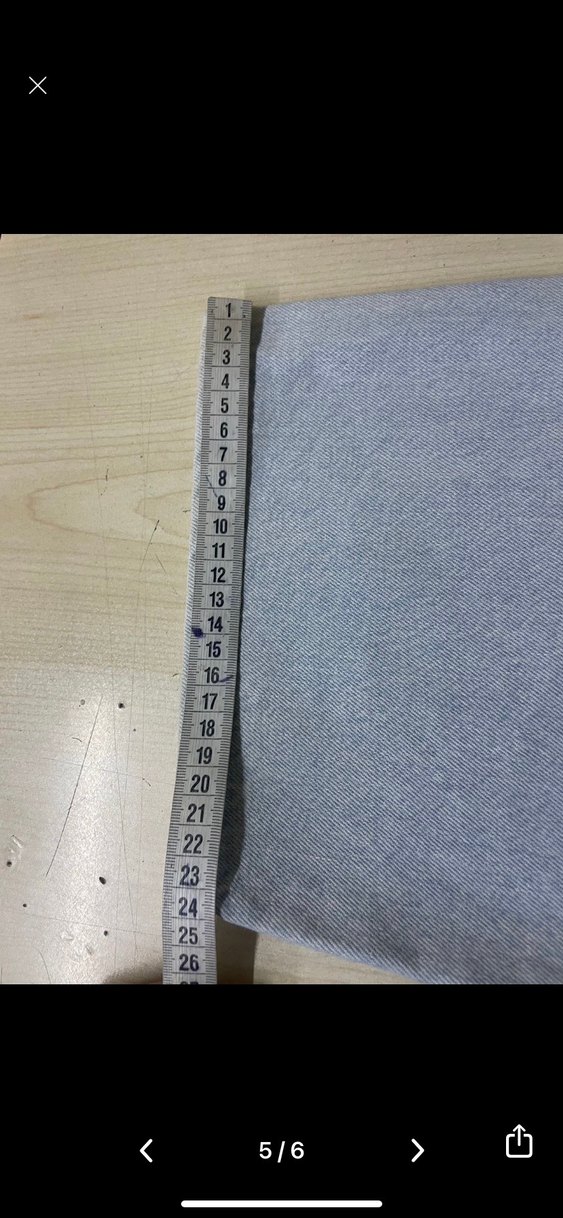 Buz mavisi straight / baggy Kadın Jean - Görsel 5